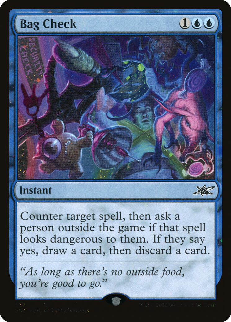 Image of Bag Check (Galaxy Foil) [Unfinity]