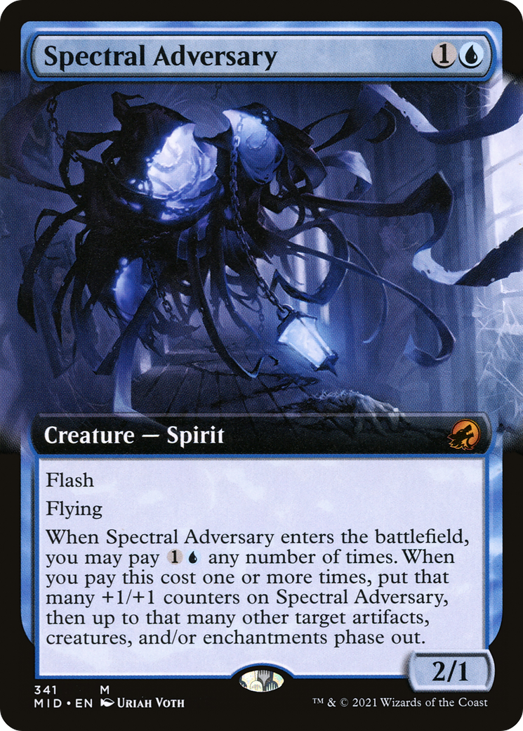 Image of Spectral Adversary (Extended Art) [Innistrad: Midnight Hunt]