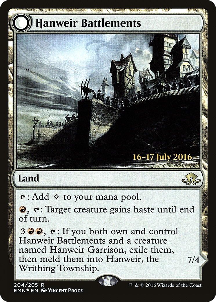 Image of Hanweir Battlements [Eldritch Moon Prerelease Promos]