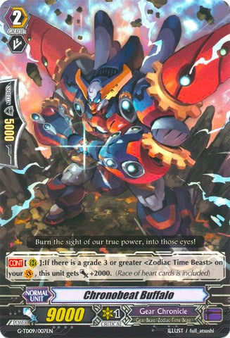 Image of Chronobeat Buffalo (G-TD09/007EN) [True Zodiac Time Beasts]