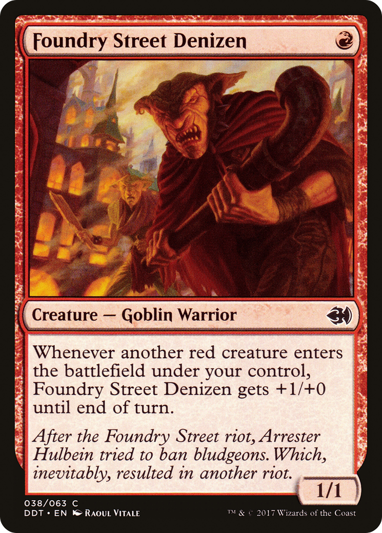 Image of Foundry Street Denizen [Duel Decks: Merfolk vs. Goblins]
