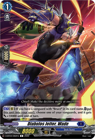 Image of Diabolos Jetter, Wade (D-BT04/082EN) [Awakening of Chakrabarthi]