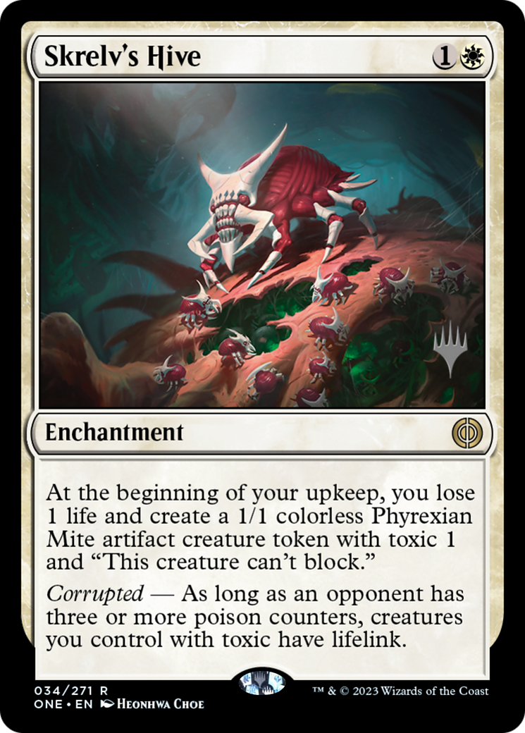 Image of Skrelv's Hive (Promo Pack) [Phyrexia: All Will Be One Promos]
