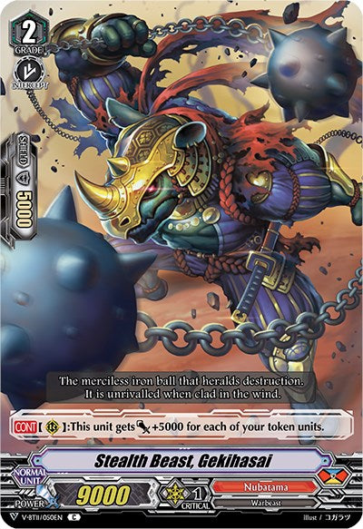 Image of Stealth Beast, Gekihasai (V-BT11/050EN) [Storm of the Blue Cavalry]