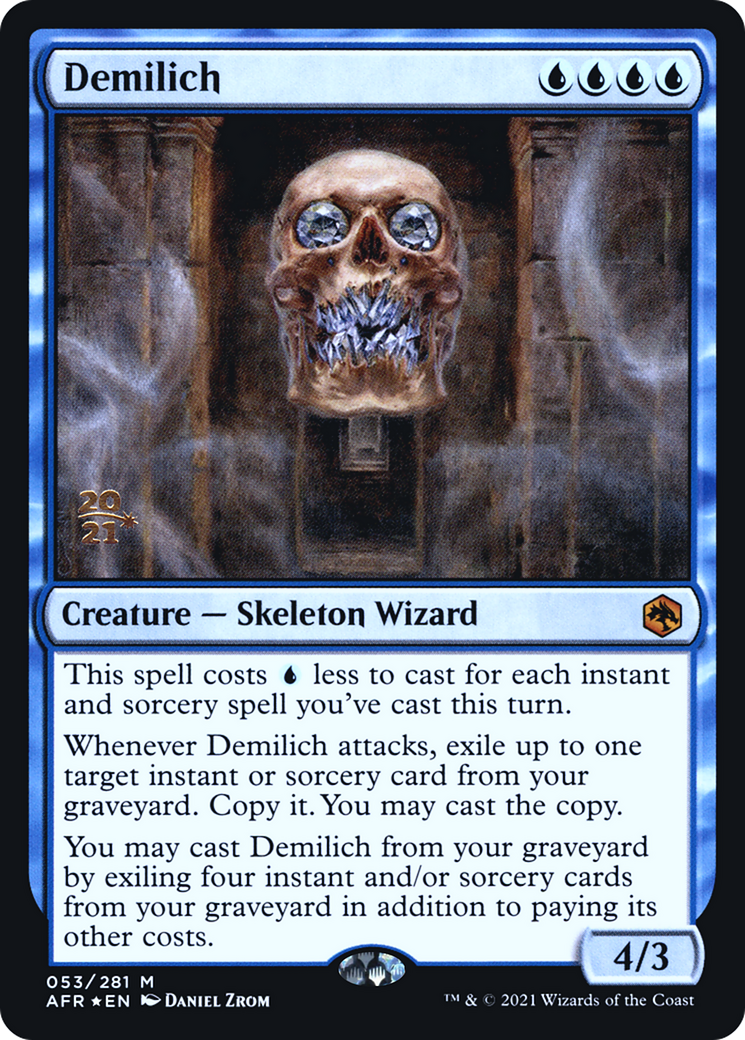 Image of Demilich [Dungeons & Dragons: Adventures in the Forgotten Realms Prerelease Promos]