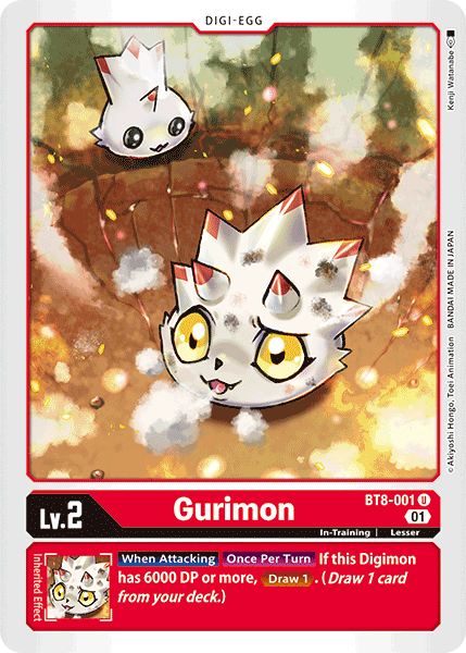 Image of Gurimon [BT8-001] [New Awakening]