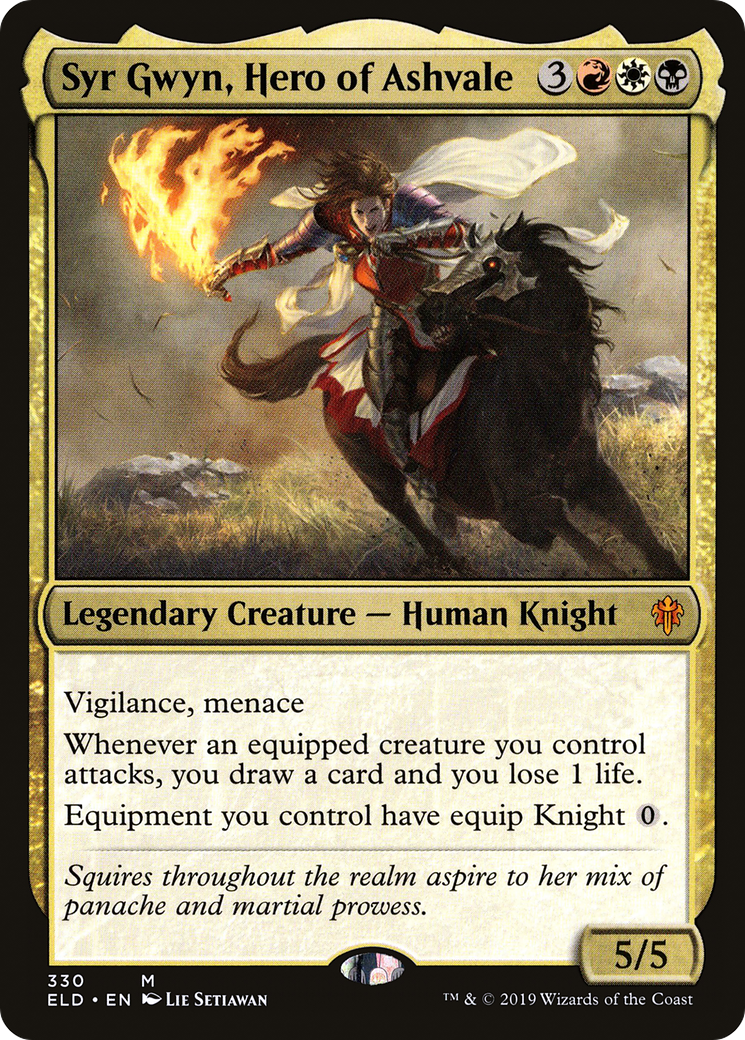 Image of Syr Gwyn, Hero of Ashvale [Throne of Eldraine]