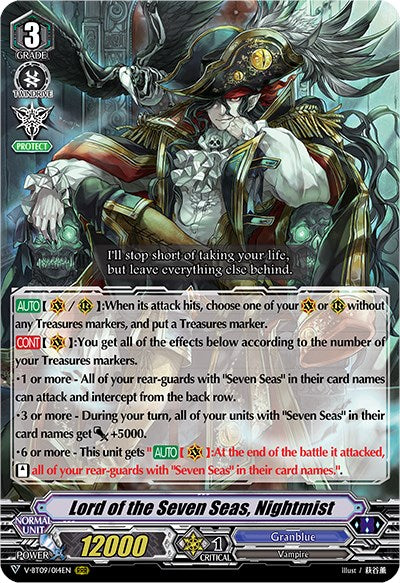 Image of Lord of the Seven Seas, Nightmist (V-BT09/014EN) [Butterfly d'Moonlight]