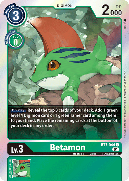 Image of Betamon [BT7-044] [Next Adventure]