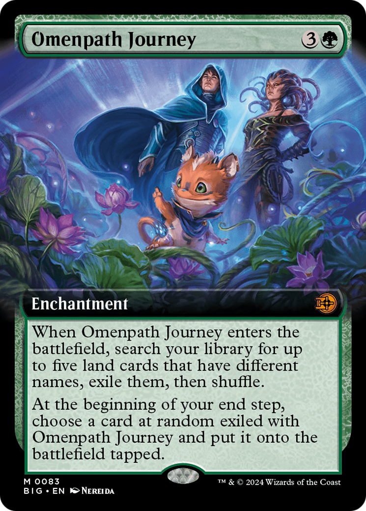 Image of Omenpath Journey (Extended Art) [Outlaws of Thunder Junction: The Big Score]