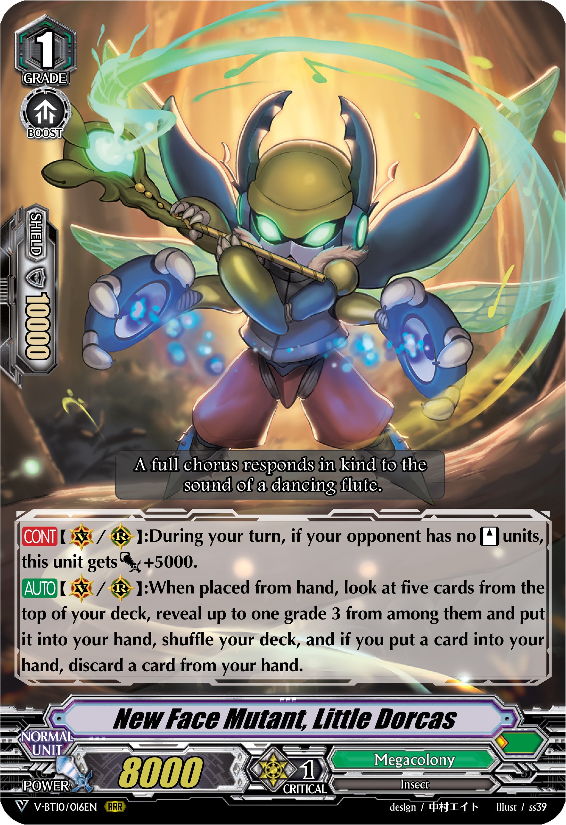 Image of New Face Mutant, Little Dorcas (V-BT10/016EN) [Phantom Dragon Aeon]