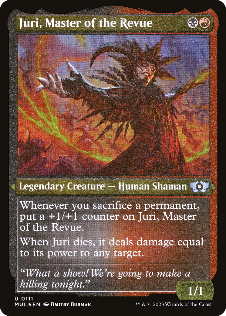 Image of Juri, Master of the Revue (Foil Etched) [Multiverse Legends]