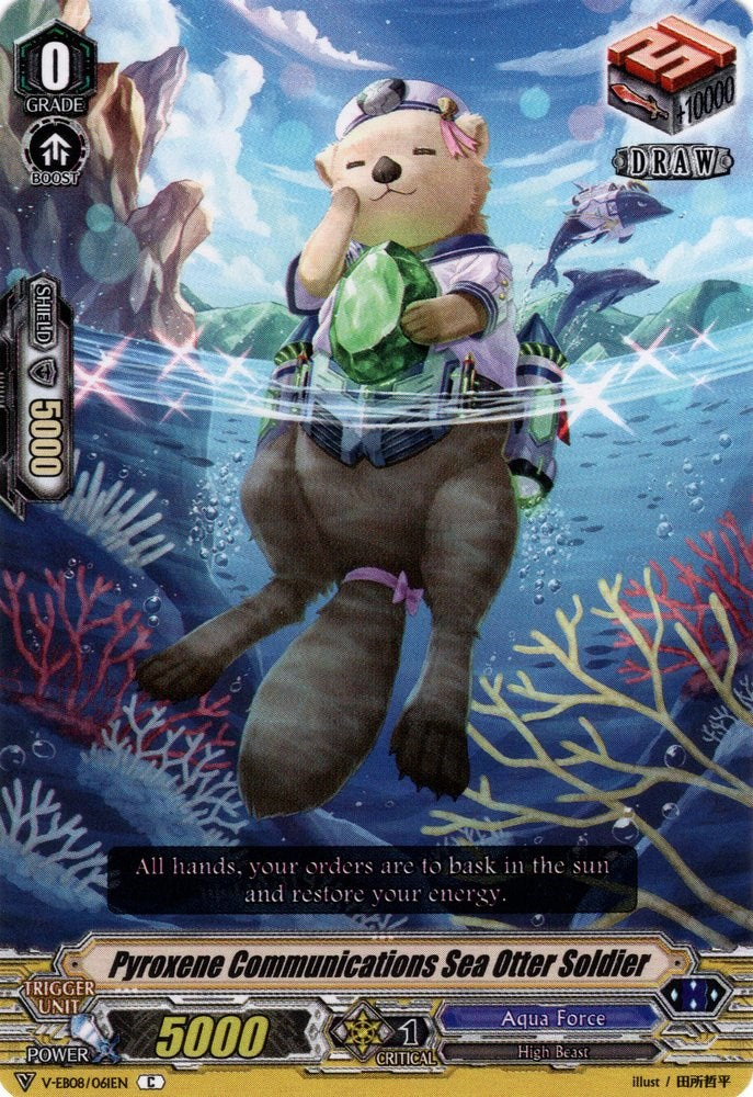 Image of Pyroxene Communications Sea Otter Soldier (V-EB08/061EN) [My Glorious Justice]