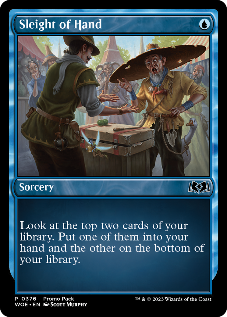 Image of Sleight of Hand (Promo Pack) [Wilds of Eldraine]