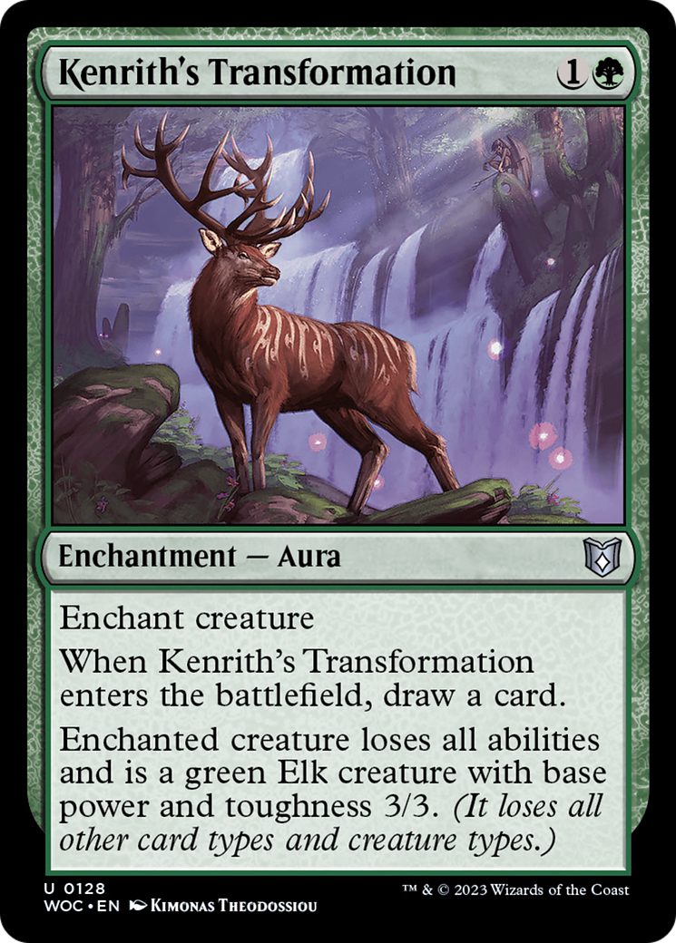 Image of Kenrith's Transformation [Wilds of Eldraine Commander]