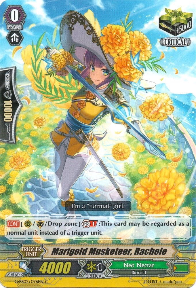 Image of Marigold Musketeer, Rachele (G-EB02/076EN) [The AWAKENING ZOO]