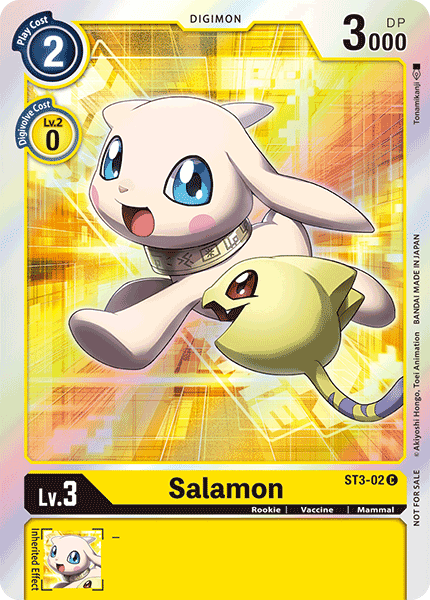 Image of Salamon [ST3-02] (Event Pack) [Starter Deck: Heaven's Yellow Promos]