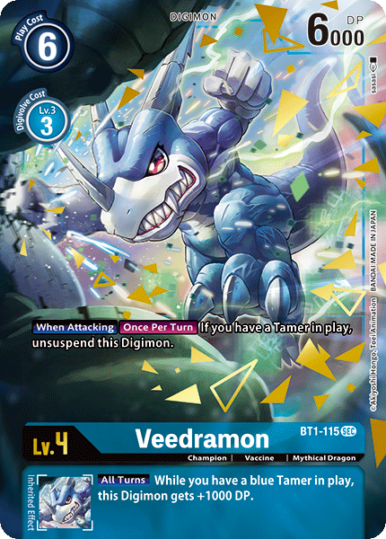 Image of Veedramon [BT1-115] (Alternate Art) [Release Special Booster Ver.1.0]