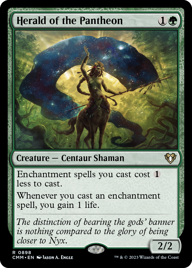 Image of Herald of the Pantheon [Commander Masters]