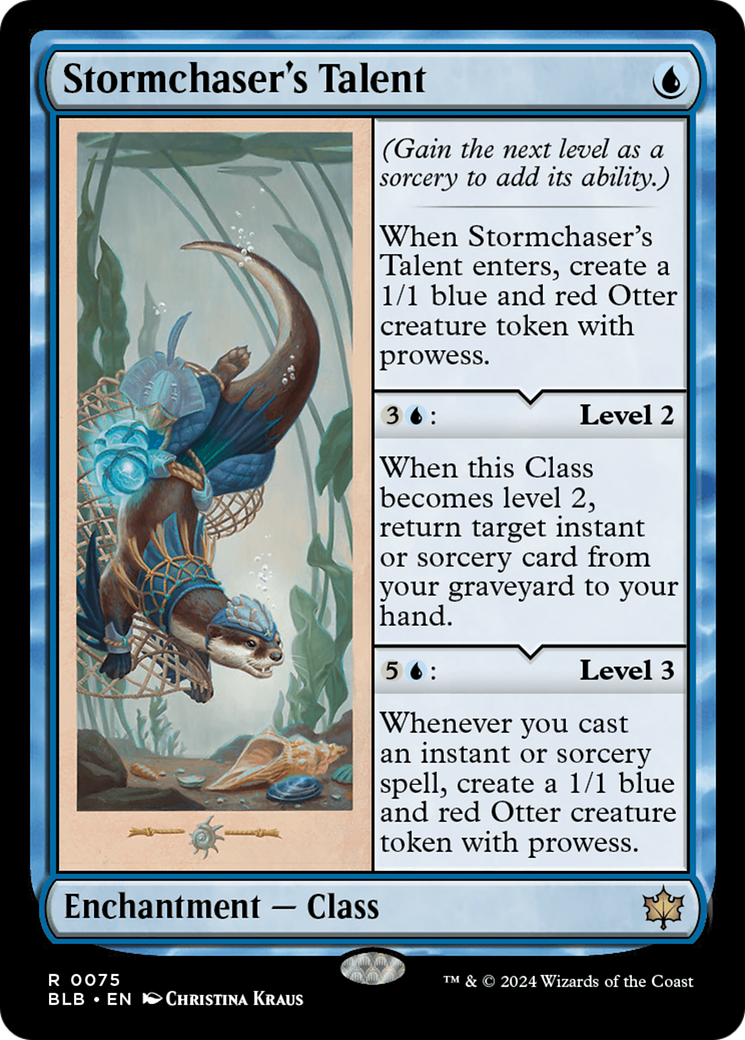 Image of Stormchaser's Talent [Bloomburrow]
