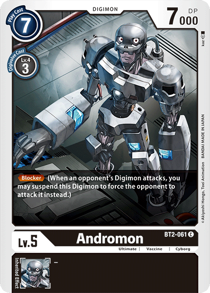 Image of Andromon [BT2-061] [Release Special Booster Ver.1.0]