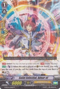 Image of Solid Celestial, Adnar-el (G-BT04/028EN) [Soul Strike Against the Supreme]