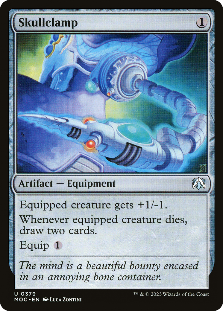 Image of Skullclamp [March of the Machine Commander]