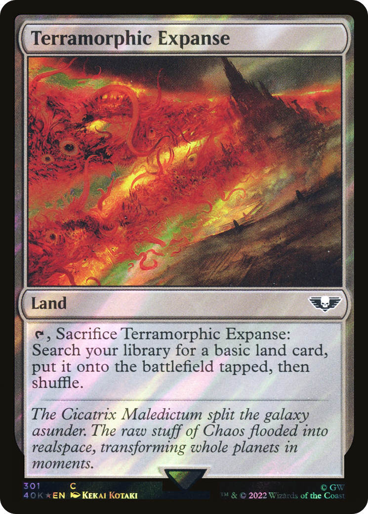 Image of Terramorphic Expanse (Surge Foil) [Warhammer 40,000]