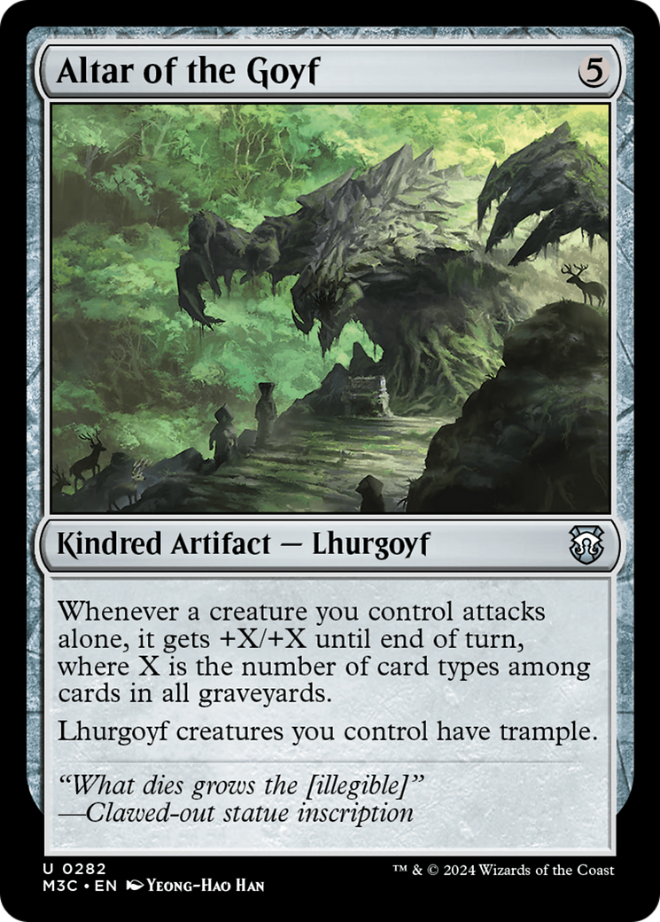 Image of Altar of the Goyf [Modern Horizons 3 Commander]