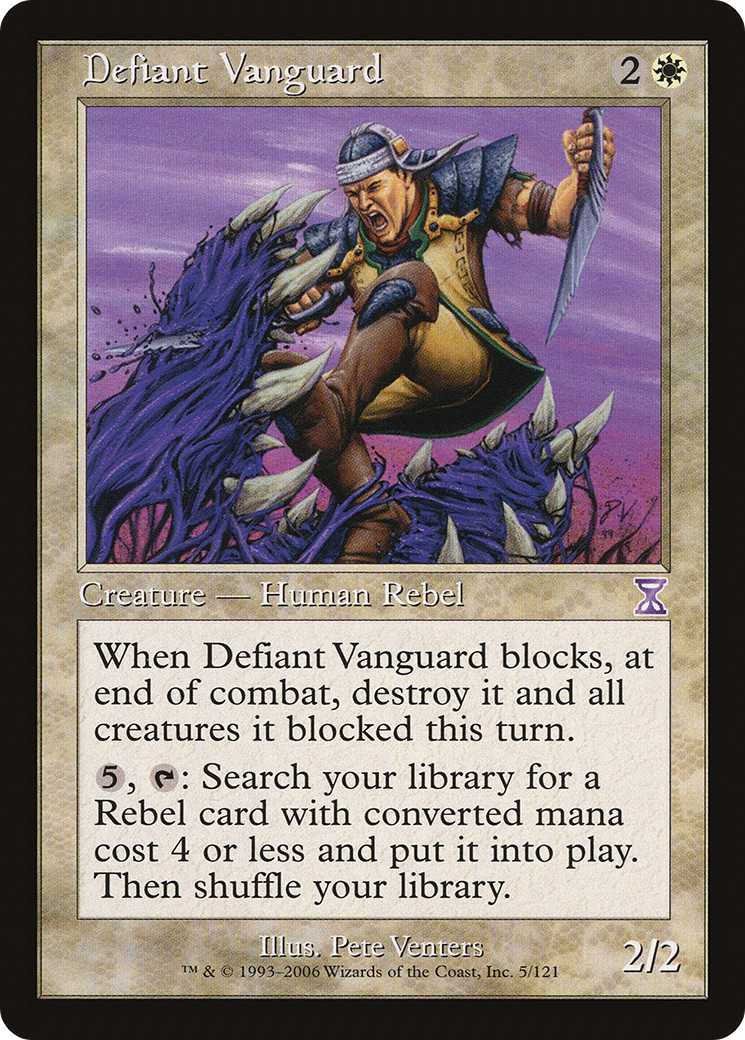 Image of Defiant Vanguard [Time Spiral Timeshifted]