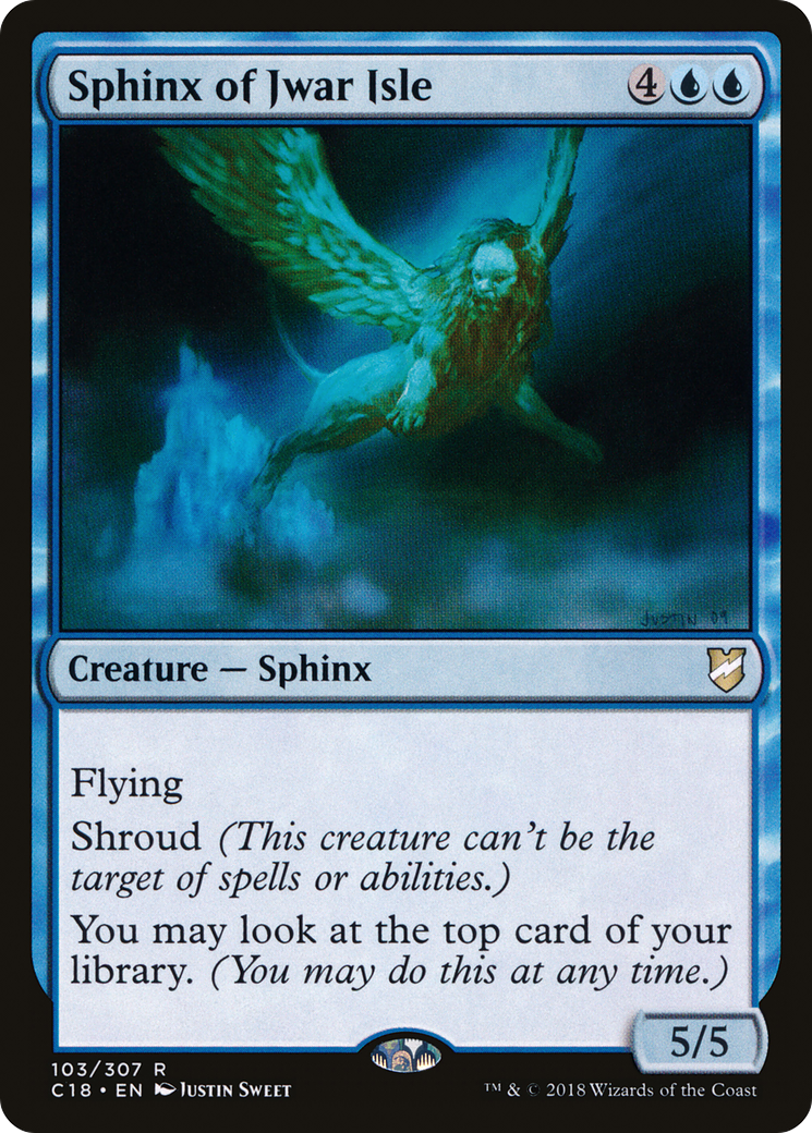 Image of Sphinx of Jwar Isle [Commander 2018]