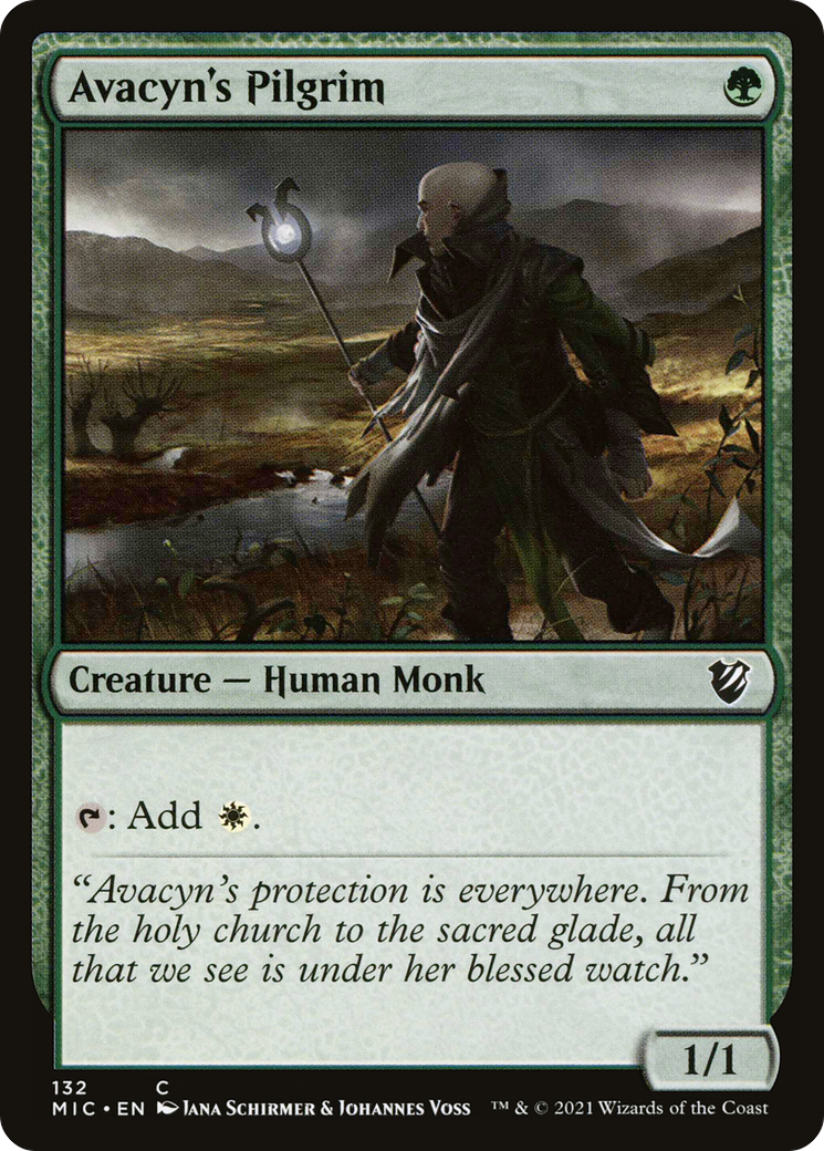 Image of Avacyn's Pilgrim [Innistrad: Midnight Hunt Commander]