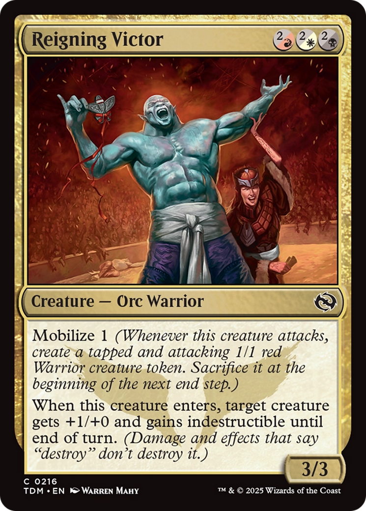 Image of Reigning Victor [Tarkir: Dragonstorm]