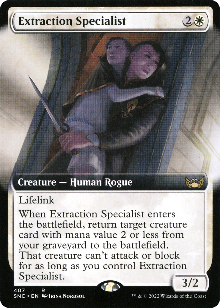 Image of Extraction Specialist (Extended Art) [Streets of New Capenna]