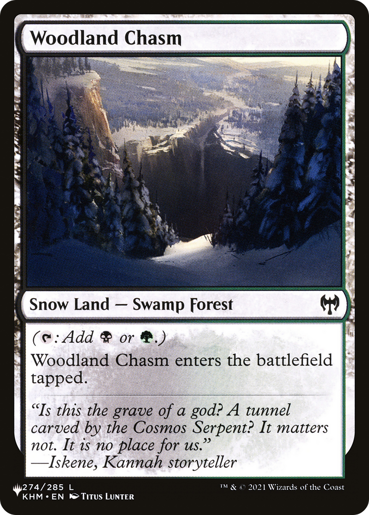 Image of Woodland Chasm [Secret Lair: From Cute to Brute]