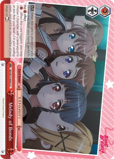 Image of Melody of Bonds (BD/W73-E063 CC) [BanG Dream! Vol.2]