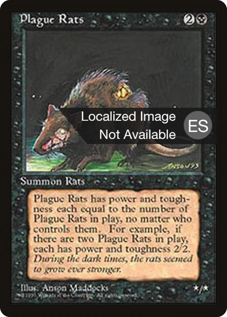 Image of Plague Rats [Fourth Edition (Foreign Black Border)]