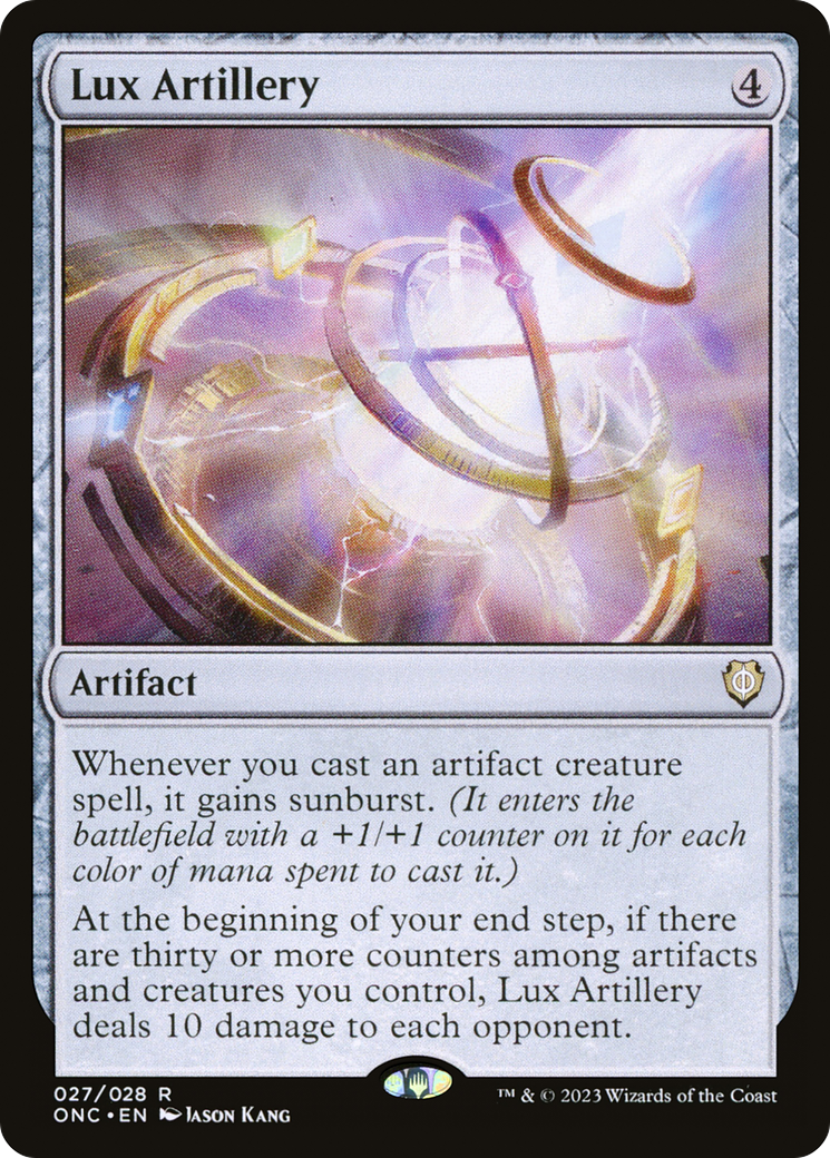 Image of Lux Artillery [Phyrexia: All Will Be One Commander]