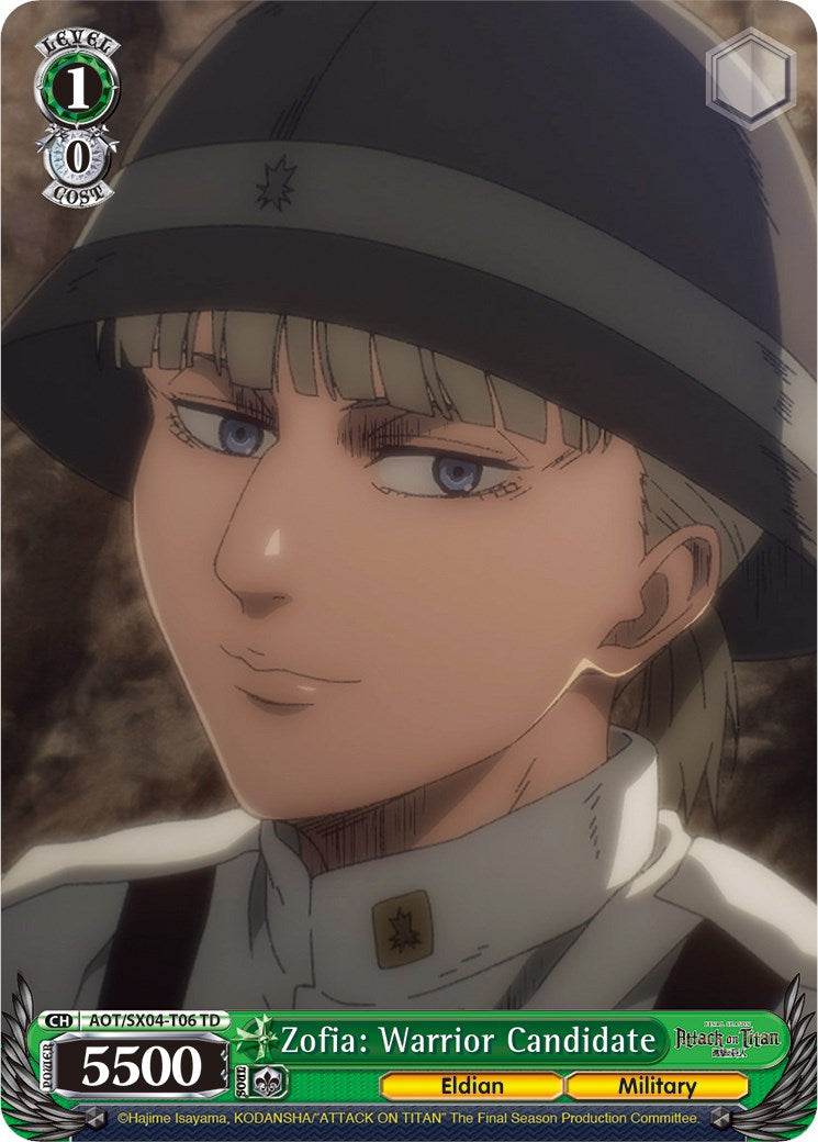 Image of Zofia: Warrior Candidate [Attack On Titan: Final Season]
