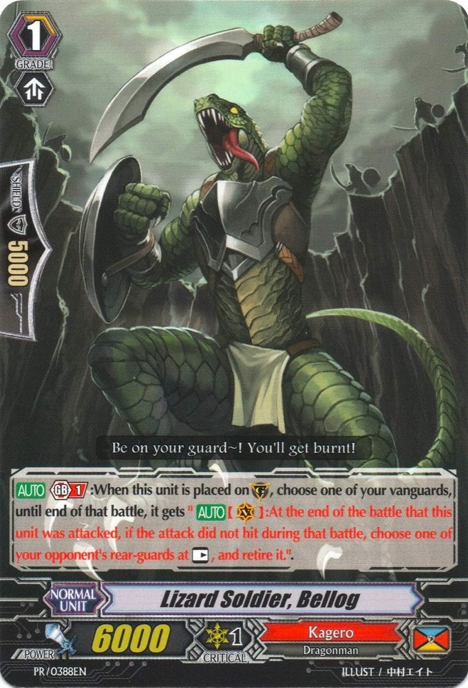 Image of Lizard Soldier, Bellog (PR/0388EN) [Promo Cards]
