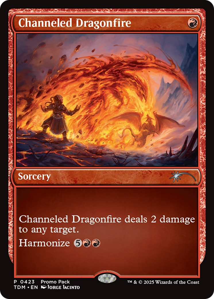 Channeled Dragonfire [Tarkir: Dragonstorm]