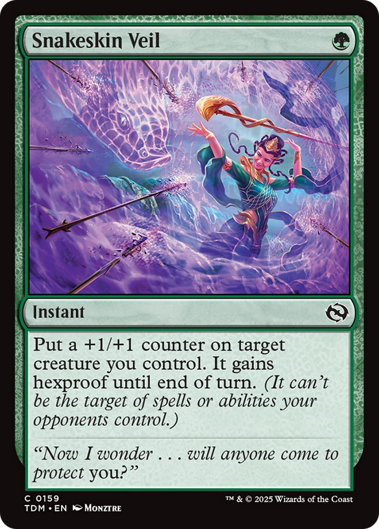 Image of Snakeskin Veil [Tarkir: Dragonstorm]