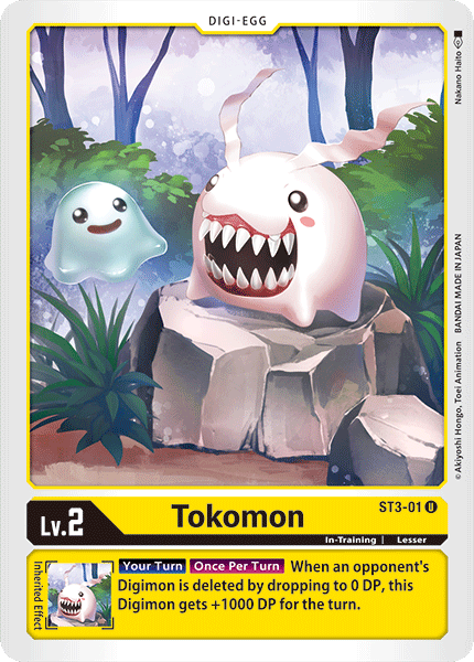 Image of Tokomon [ST3-01] [Starter Deck: Heaven's Yellow]