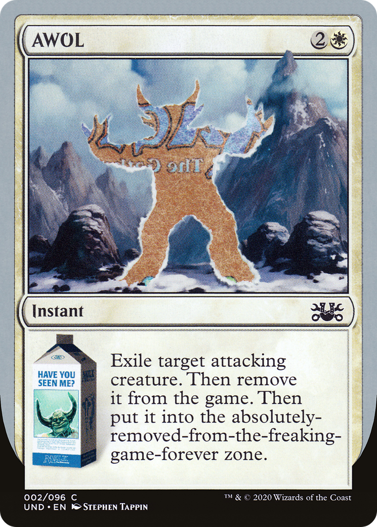 Image of AWOL [Unsanctioned]