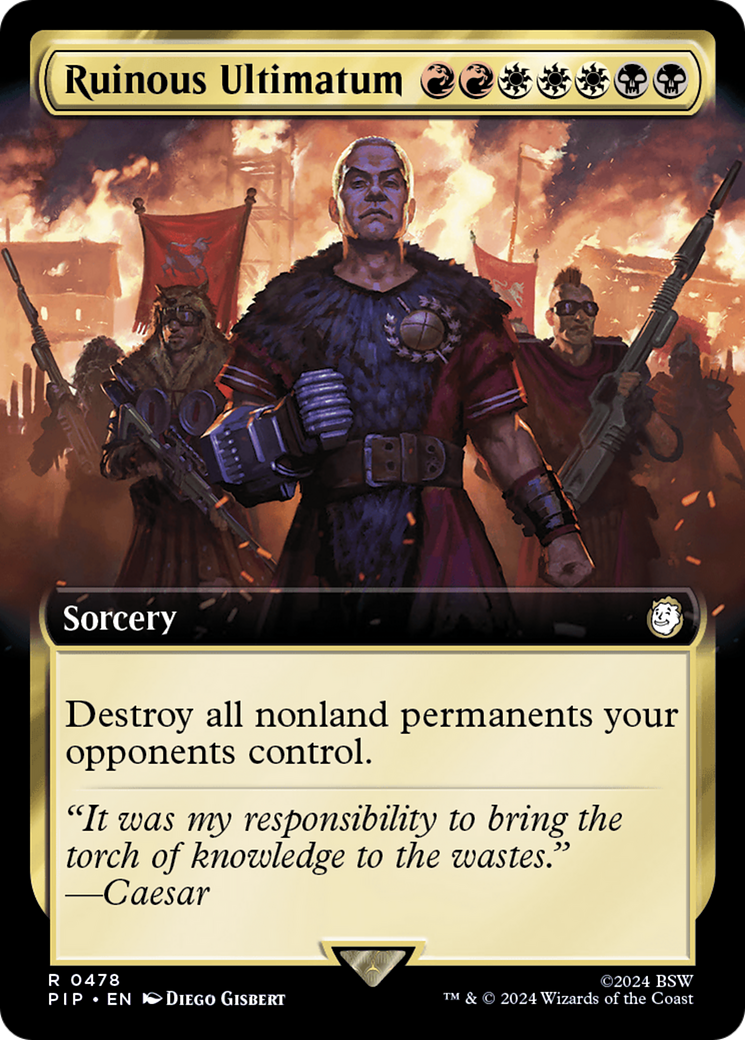 Image of Ruinous Ultimatum (Extended Art) [Fallout]