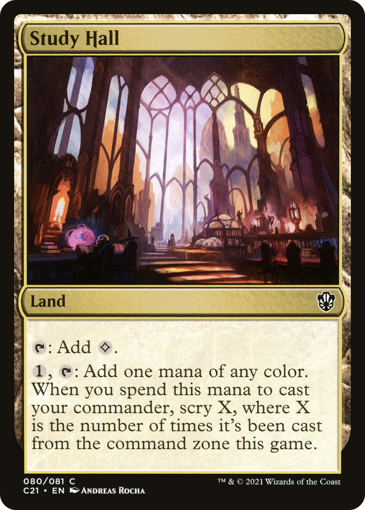 Image of Study Hall [Commander 2021]