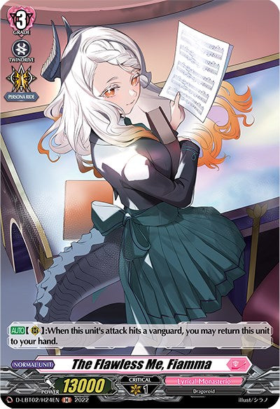 Image of The Flawless Me, Fiamma (D-LBT02/H24EN) [Lyrical Monasterio: It's a New School Term!]