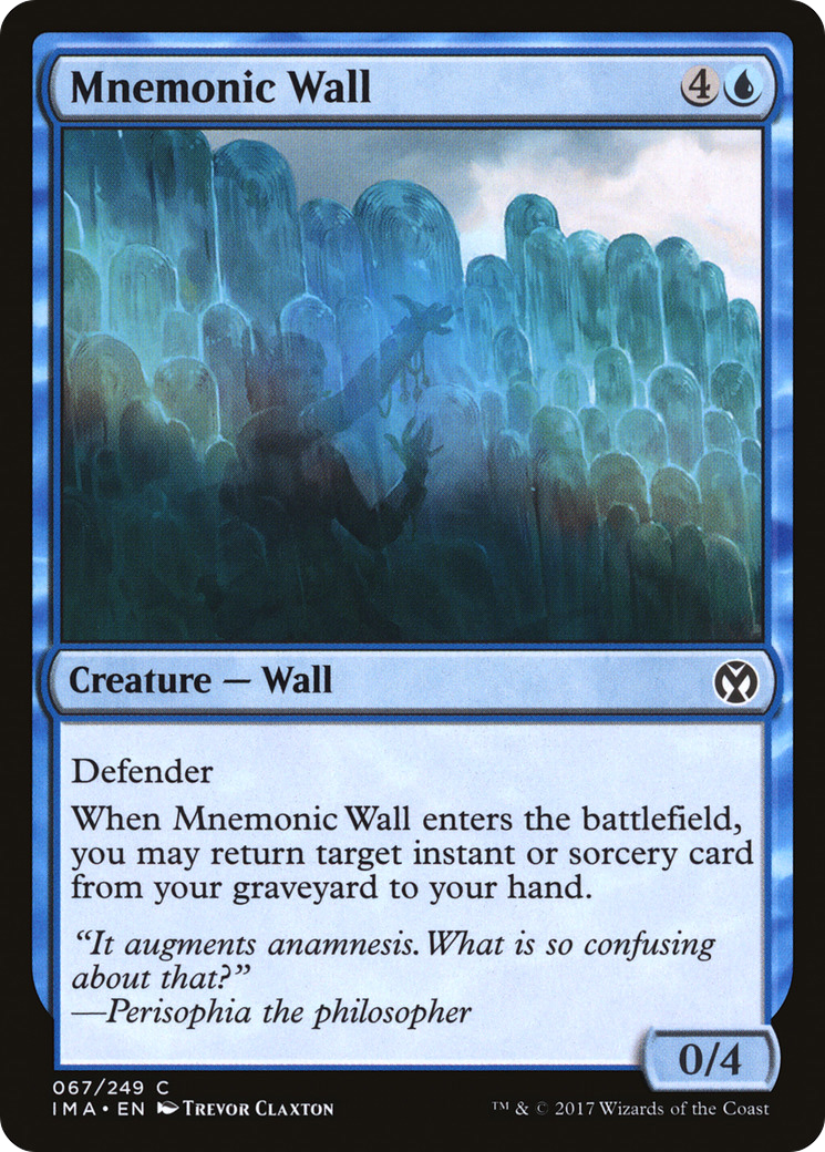 Image of Mnemonic Wall [Iconic Masters]