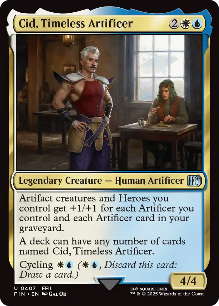 Image of Cid, Timeless Artificer (0407) [FINAL FANTASY]