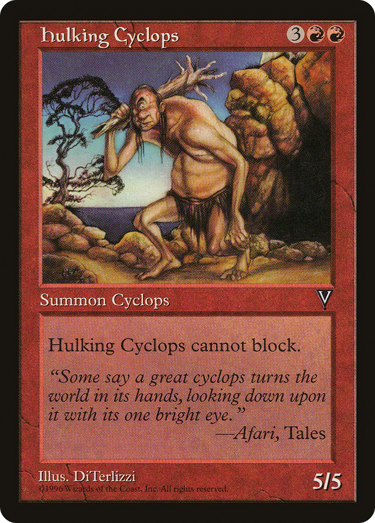 Image of Hulking Cyclops [Visions]